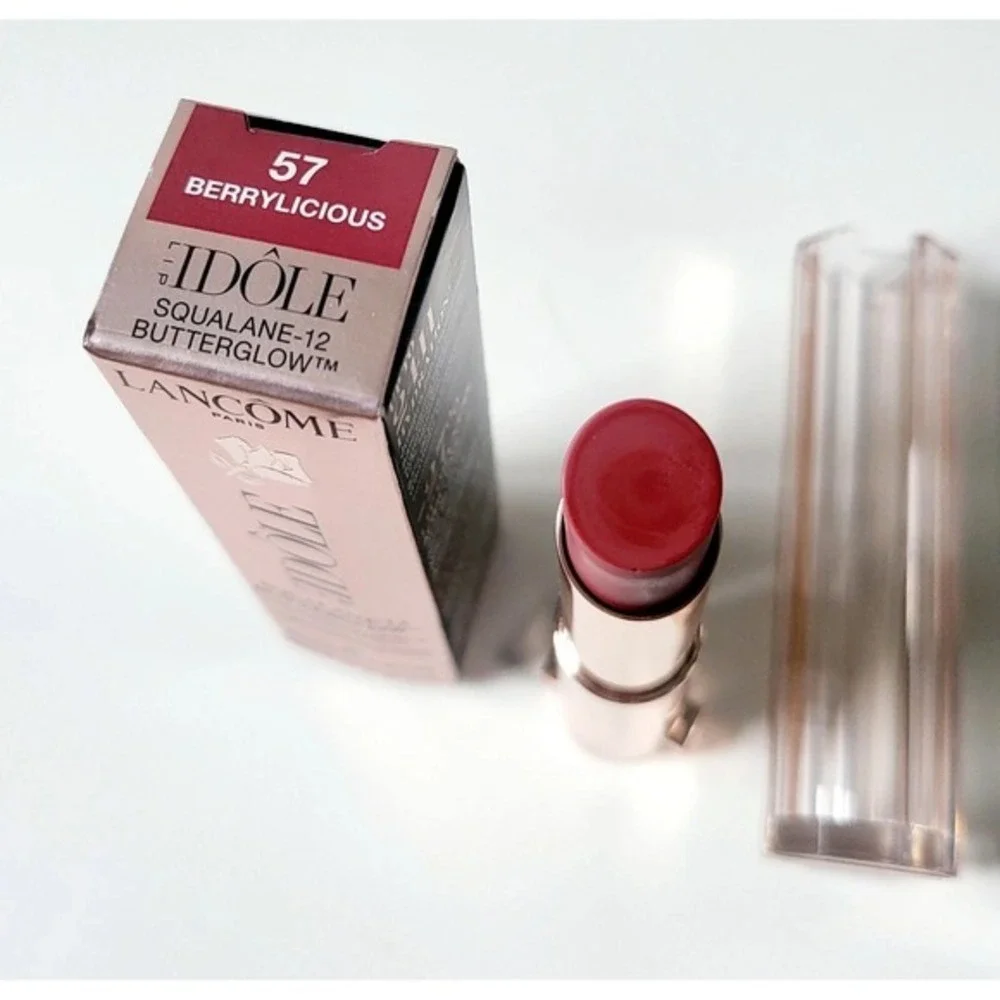 Lancome Lip Idole Butterglow Color Balm # 57 BERRYLICIOUS  NIB 0 .1 oz Free Ship